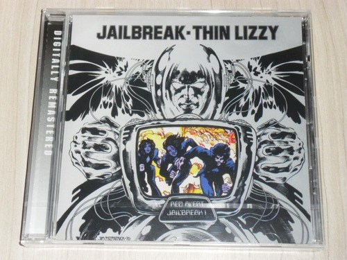 Cd Thin Lizzy -jailbreak 1976 (europeu Remaster) Lacrado