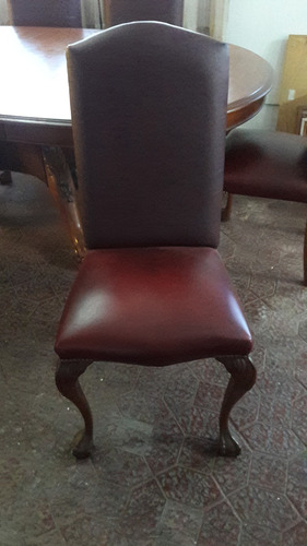 Mesa Estilo Chippendale Con 6 Sillas! Grand Bourg