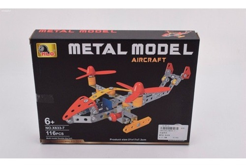 Arma Tu Vehículo De Metal 116 Pcs 1901351 E.normal