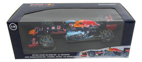 F1 Red Bull Kitzbuhel Rb7 Verstappen 2016 1/18 Minichamps (Usado)