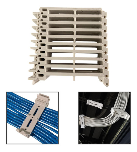 Suporte Para Organizador De Cabos De Desktop Titular De