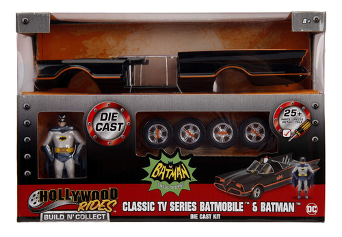 Jada Toys Dc Comics Batman Classic Tv Series Batmobile - Kit