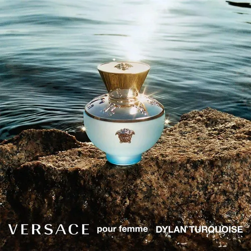 Perfume Versace Dylan Turquoise Mini Splash 5ml Para Mujer
