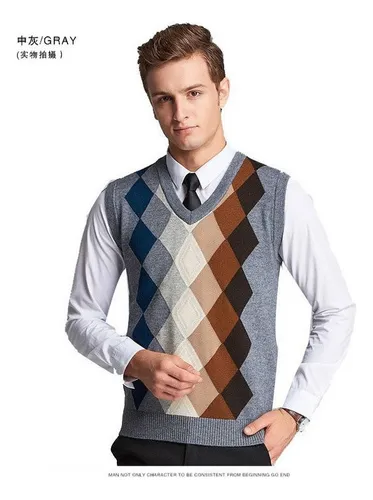 Sueter con rombos hot sale