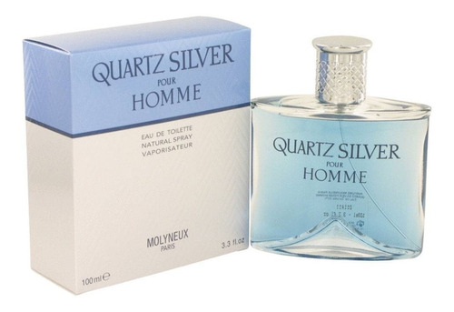 Perfume Importado Quartz Silver De Molyneux - 100ml Hombre
