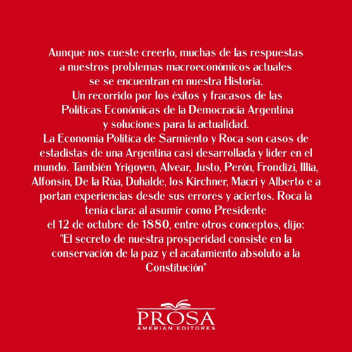 Imagen 3 de 3 de Libro Economia Politica Argentina Eduardo Conesa Y Luis Rey