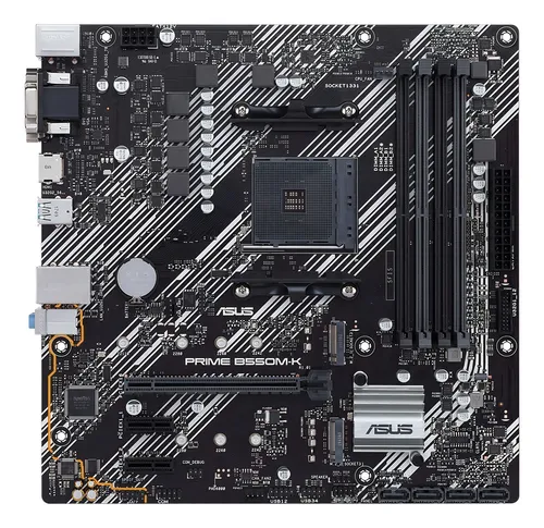 Motherboard Asus Prime B550m-k Am4 Amd Ddr4 Ryzen 9