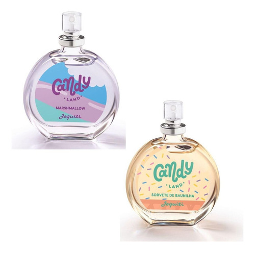 Colônia Candy Land Marshmellow + Sorvete De Baunilha 25ml - Jequiti