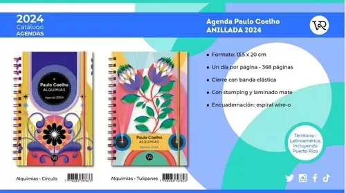  Agenda 2023 PAULO COELHO RENACER (WEEK TO VISTA) : מוצרים למשרד
