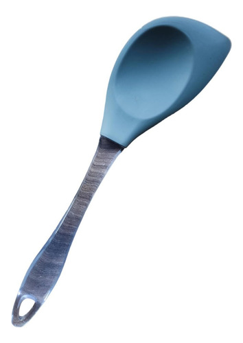 Pala Cuchara Antiadherente Multiusos Silicon Mango Gris