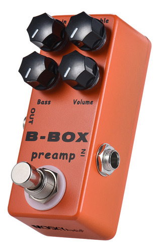 Moskyaudio B-box Preamplificador De Guitarra Eléctrica Efect