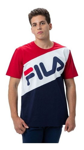 Remera M/corta Fila   Lifestyle Hombre Locked Oversize Cli 