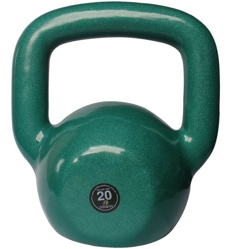 Kettlebell Emborrachado Treinamento Funcional Fitness 20,0kg