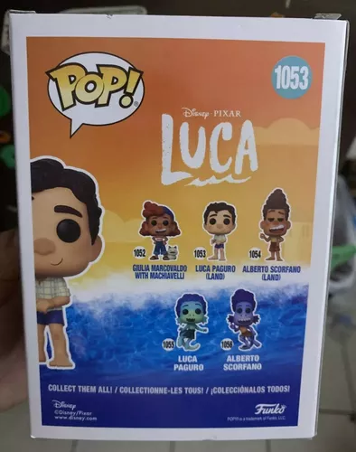 Funko pop disney luca luca paguro land 1053