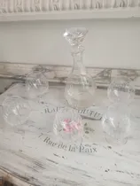 Comprar Set De Botellon Y 5 Copas De Cognac Cristal Rosenthal