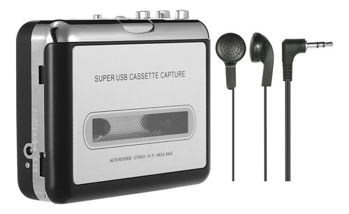 Convertidor De Cinta A Mp3 De Cassette Usb A Estéreo De Comp