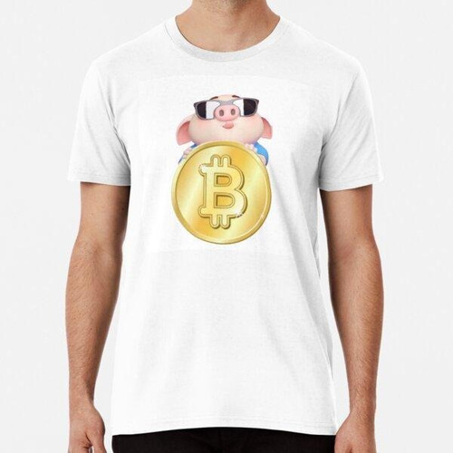 Remera Cerdo Bitcoin O Puerco Bitcoin Algodon Premium