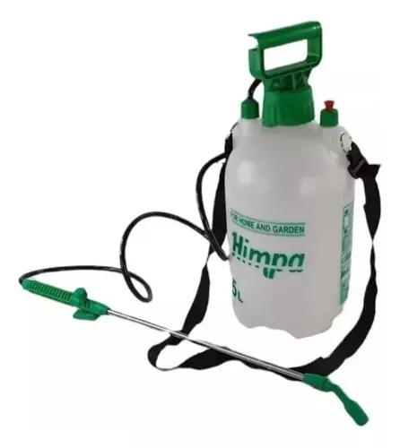 Fumigador Pulverizador Presion 5 Lts Litros Lanza Metalica