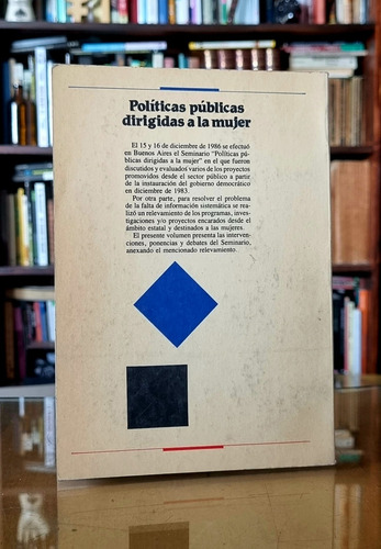 Políticas Públicas Dirigidas A La Mujer - Atelierdelivre (Usado)