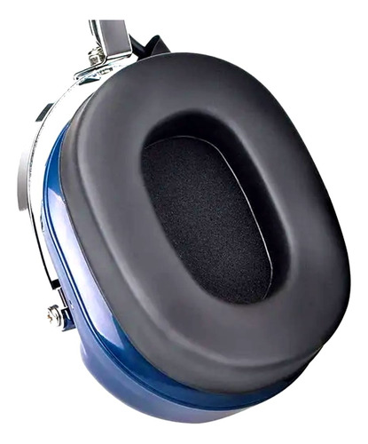 Headset Fone Piloto Aviao Cirrus Cessna Embraer Piper Maule Cor Azul-marinho Luz Azul-escuro