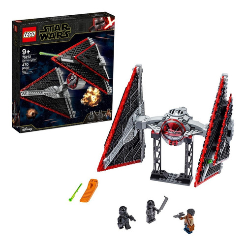 Kit De Construcción Lego Star Wars Caza Tie Sith 75272 9+