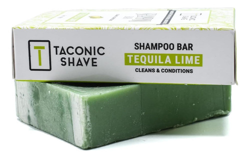 Afeitado Tacónico, Barra De Champú De Cabello De Lima Hecha