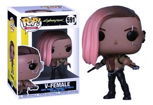Funko Pop Cyberpunk 2077 V-mujer