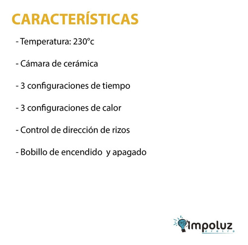 Encrespador Para Cabello Automatico Profesional