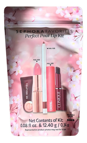 Sephora Favorites Perfect Pout Lip Kit Bálsamos 5 Piezas