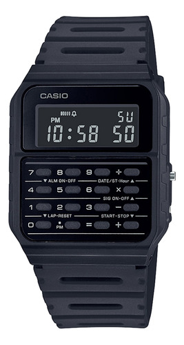 Reloj Casio Negro Hombre Ca-53wf-1bd 100% Original 