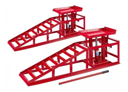 Imagen 9 de 10 de Elevador Para Autos Y Camionetas - Rampa Hidráulica - 2 Ton