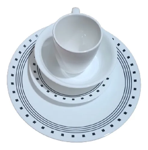 De que material online son las vajillas corelle