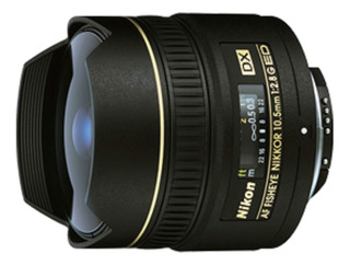 Nikon Af Dx Nikkor Zoom 10.5 mm F/2.8g Ed Fixed Fisheye Le.