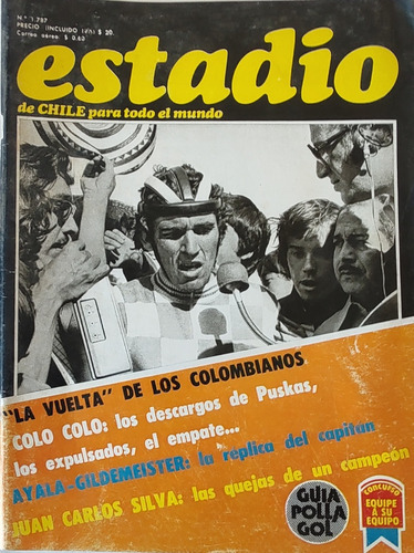 Revista Estadio N°1787 Coló Coló Descargó De Puskas (ee62