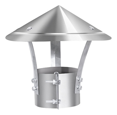 Cubierta De Ventilación Con Tapa De Lluvia Para Chimenea,