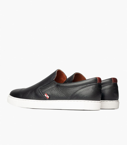 Imagen 3 de 4 de Zapatilla Pancha Singapur Boating Hombre Cuero Urbana