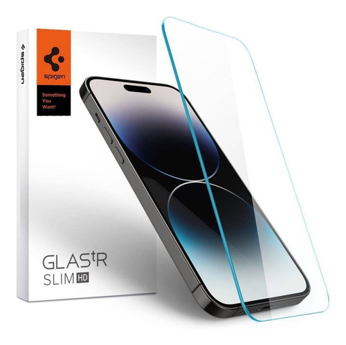 Imagen 6 de 7 de Vidrio Templado Para 14 Plus Pro Max Spigen Glas.tr Slim Hd