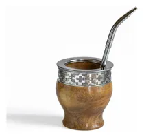 Comprar Mate Imperial Algarrobo + Bombilla Pico De Loro De Color Marrón Imperial Pampa Bombilla 17cm