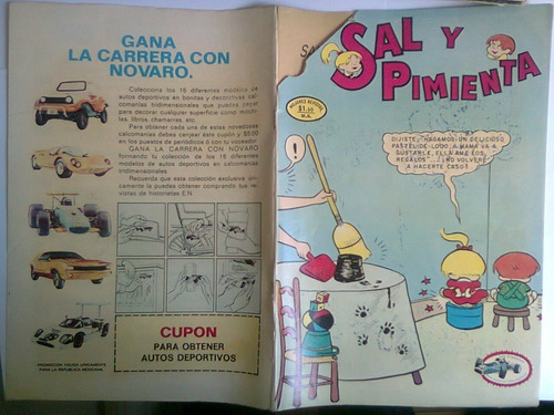 Comics De Sal Y Pimienta Edit.novaro 1972 Num 92