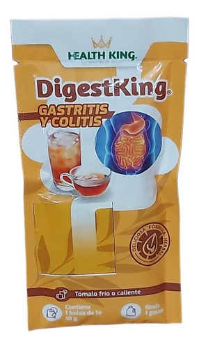 Te Digestking Gastritis En Bolsa Health King Rinde 3.78 L