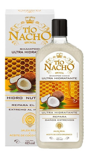 Tio Nacho Champú Coco Ultrahidratante 415 Ml.