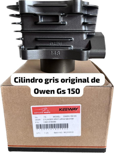 Cilindro De Owen Gs Original Empire Keeway