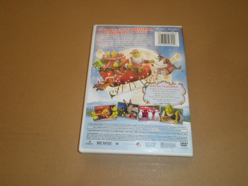 Shrek 1,2,3 La Navidad De Burro Y Ogrorisa La Navidad Dvd´s (Usado)