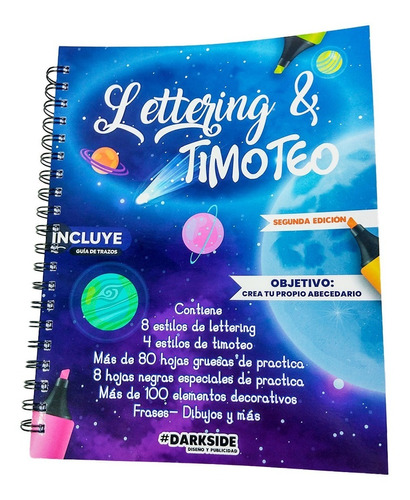 Aprende Lettering Y Timoteo Libro Guía