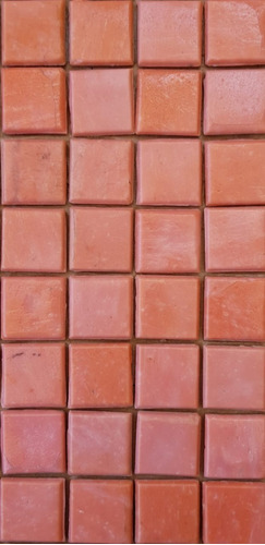 Mosaico Vidrio Veneciano 2x2 Rosa Intenso Cj:4mts²