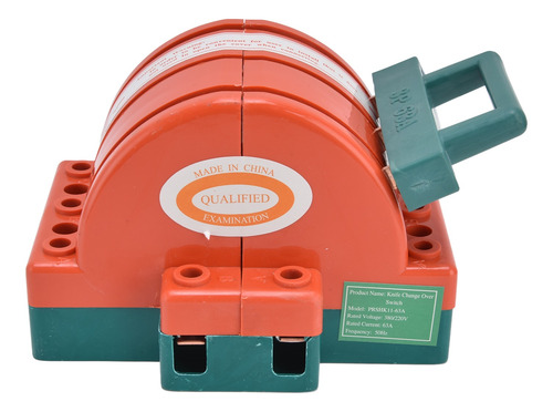 Interruptor Seccionador De Alimentación Dual 3p 63a Eléctric