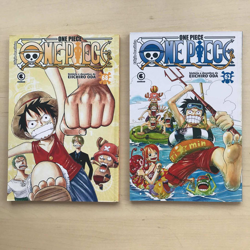 Mangá One Piece Números 62 E 68