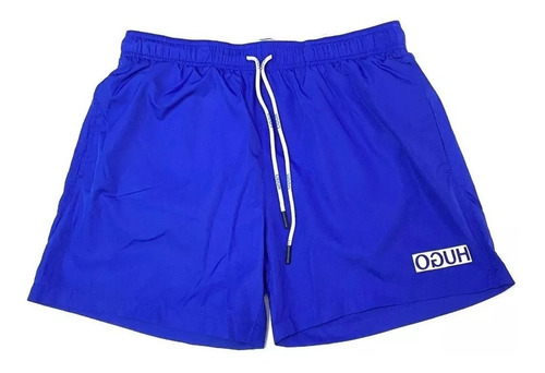 Short De Baño Hugo Boss Azul 5042 Nuevo Y Original