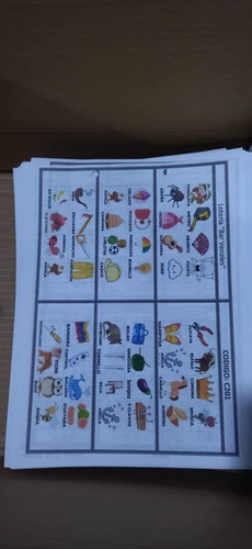 Imagen 3 de 3 de Lotería Artesanal Impresa 250 Cartones