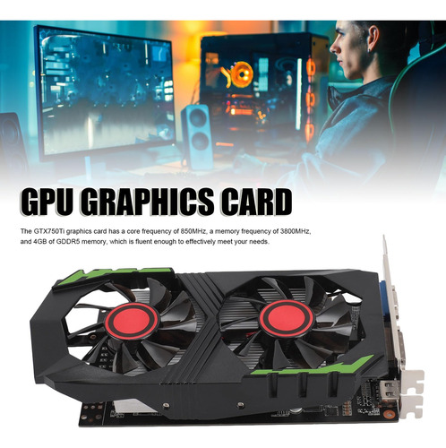 Zunate 4gb Gddr5 Gtx750ti Gpu, Tarjeta Gráfica De Juegos De
